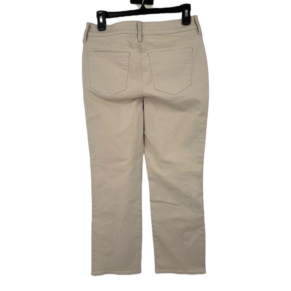 NYDJ Jeans Marilyn Straight Ankle tan size 4 - Picture 3 of 7